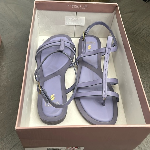 FRANCO SARTO Gemelli Strappy Sandal In Iris - Picture 2 of 7